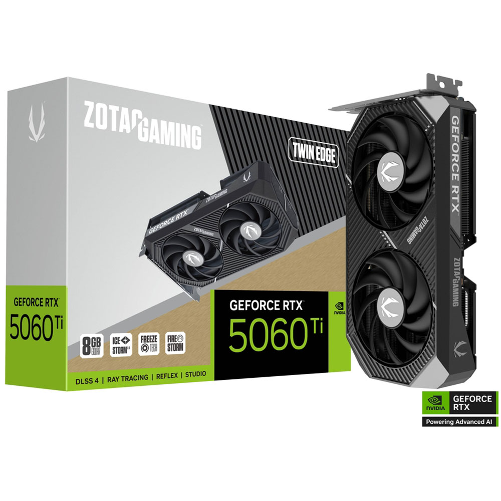 VGA ZOTAC RTX 5060 ti 8 GB twin edge