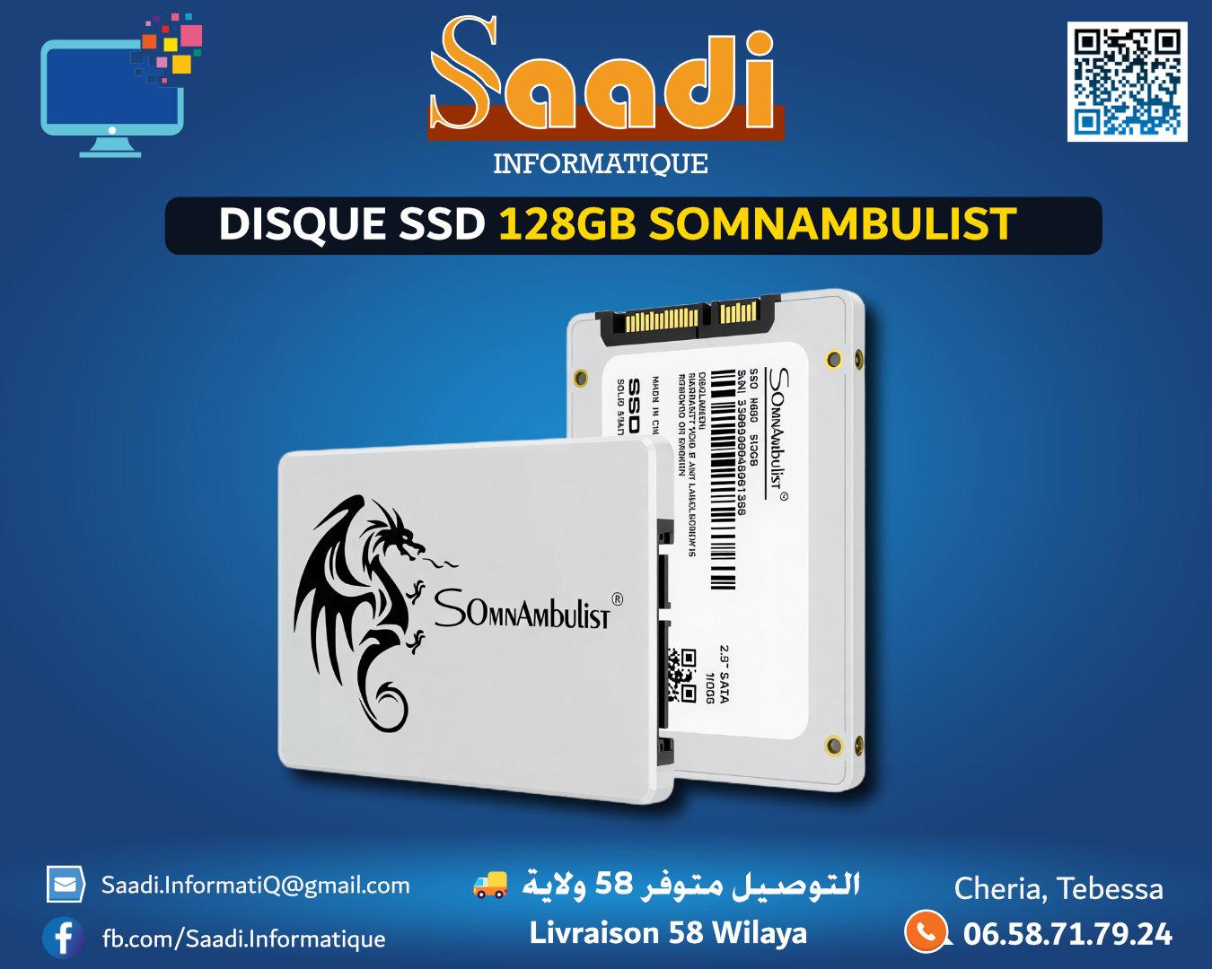 DISQUE SSD 128GB SOMNAMBULIST