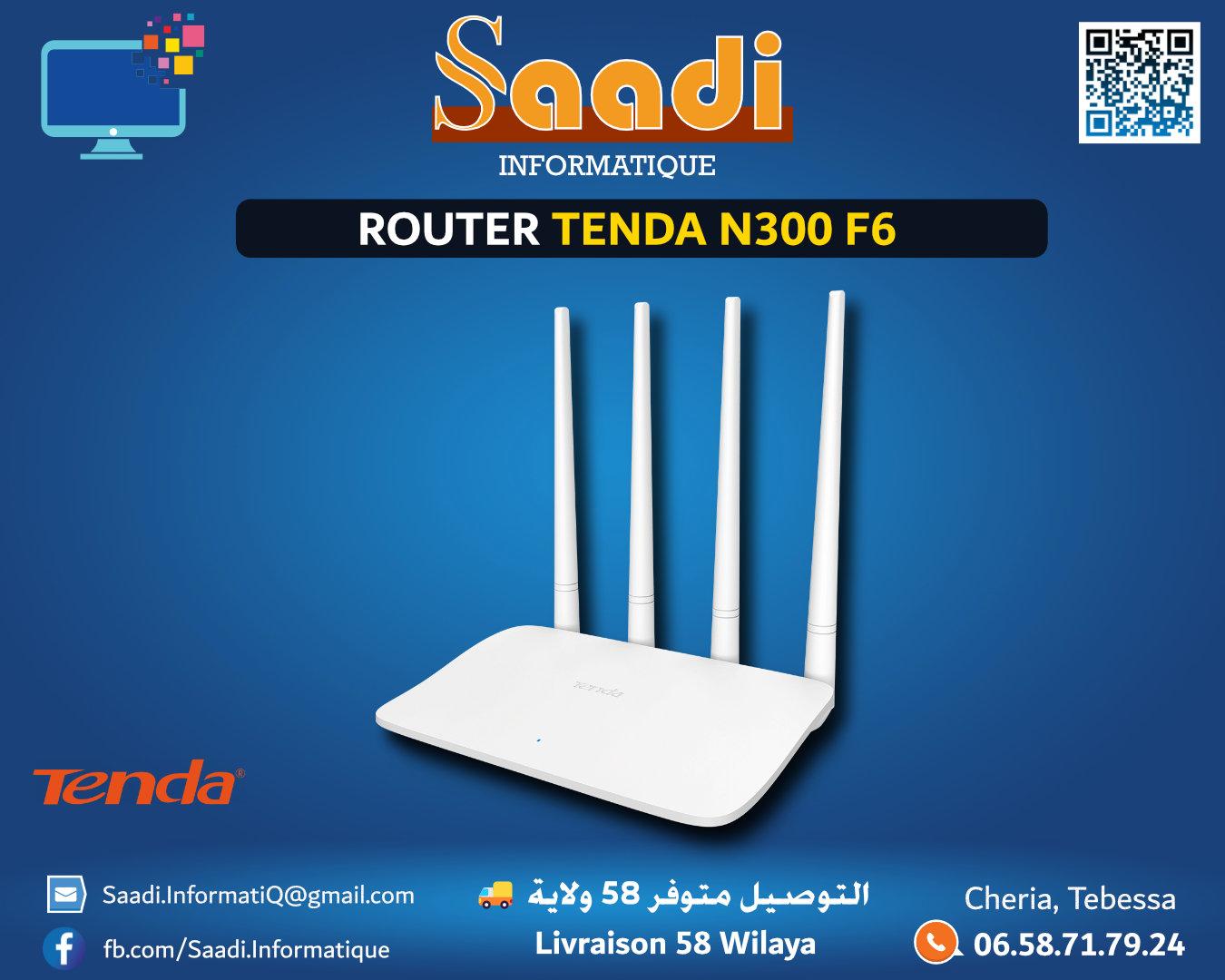 ROUTER TENDA N300 F6
