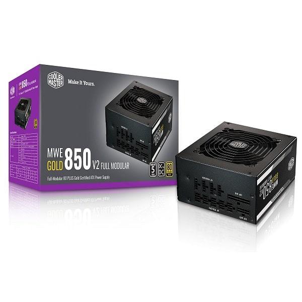 ALIMENTATION COOLERMASTER MWE Gold 850 V2 ATX 3.1 PCIE 5.0