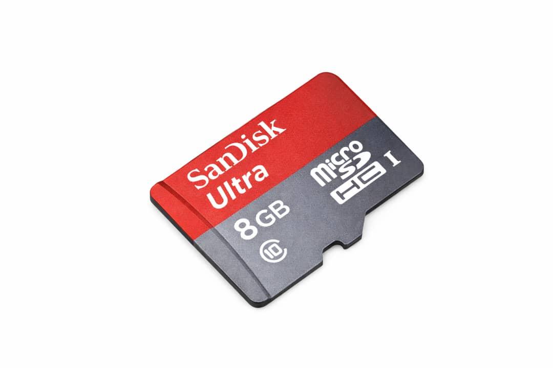 Mémoire SanDisk 8Go