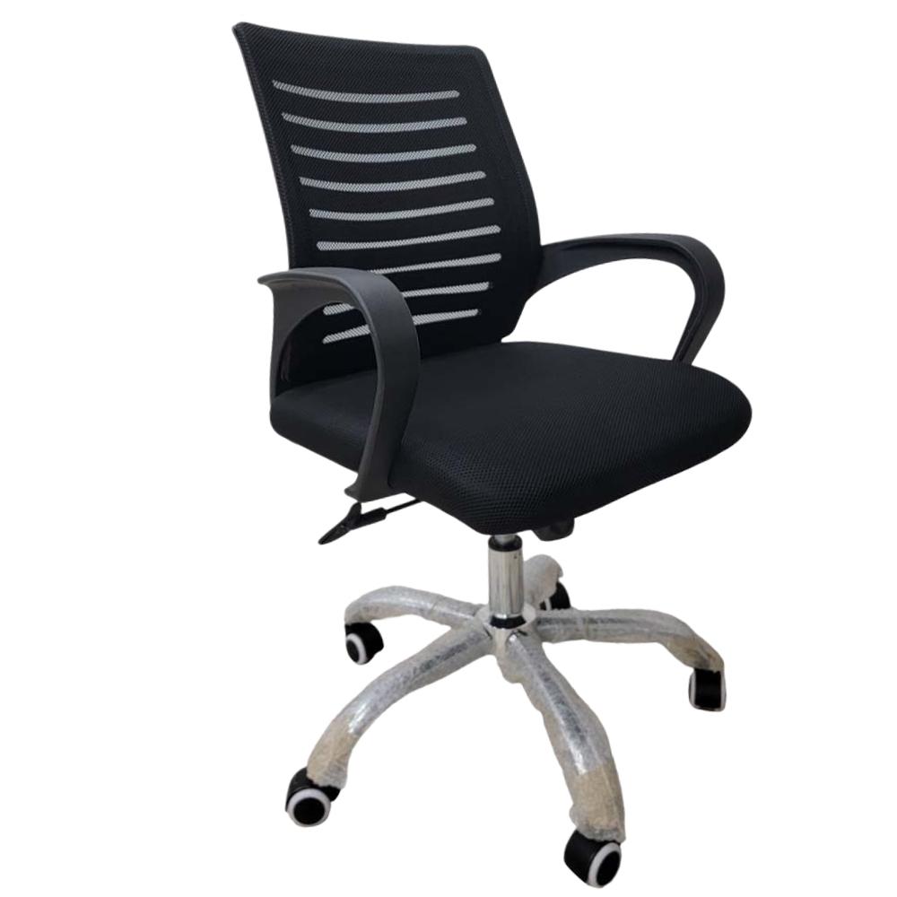 CHAISE OPERATEUR FILET VECELO (OP-903) NOIR