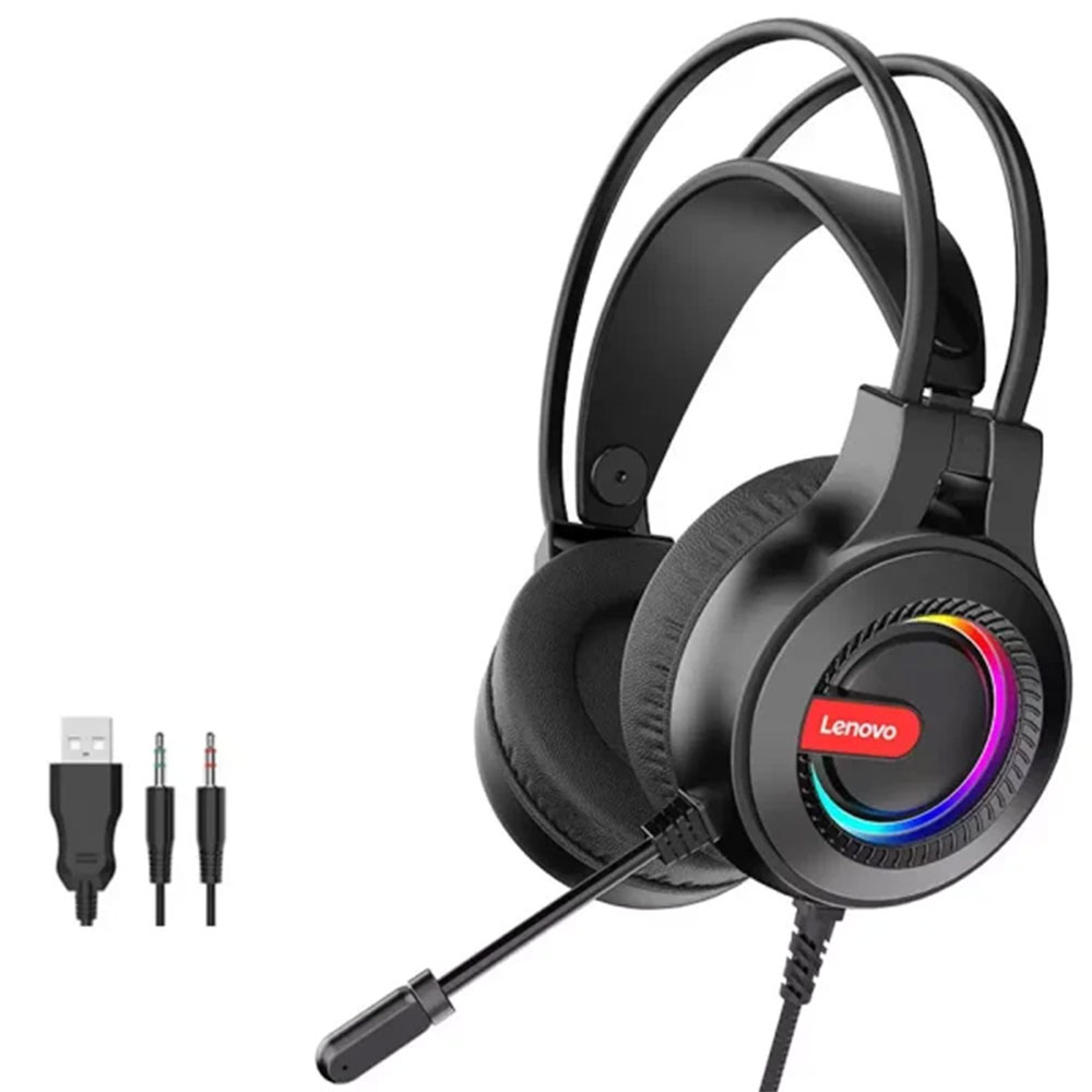 CASQUE GAMING LENOVO ORIGINAL G80-A USB -2JAC RGB