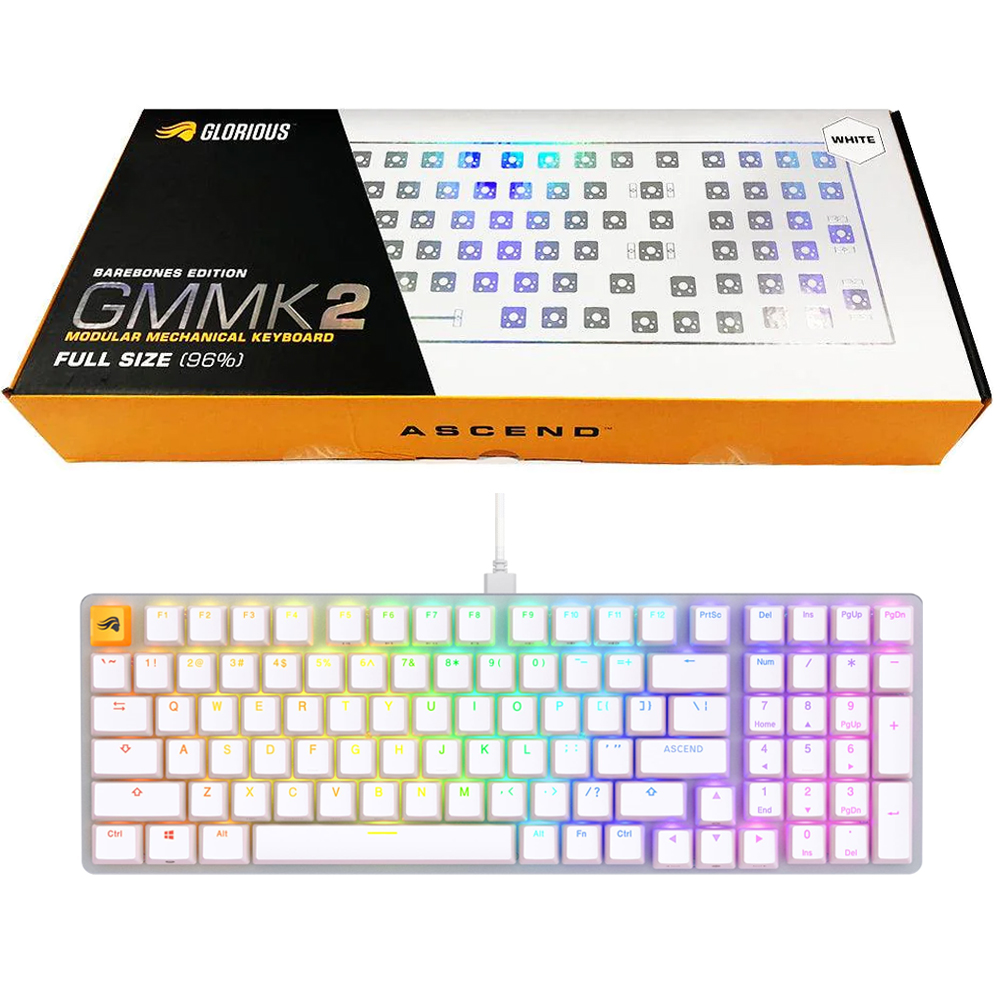 Clavier Glorious Gaming GMMK 2 FULL Size (96%) QWERTY BLACK