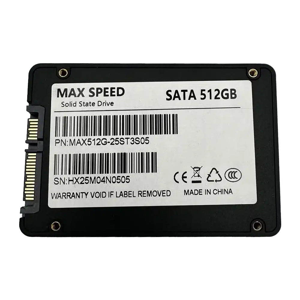 Disque dur SSD 512GB MAX SPEED