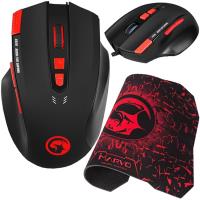 Souris MARVO Scorpion G928+G1 - 3200dpi/8 Buttons/3 million clicks/1.5m + Tapis 287 x 244 x 3 mm (Im)