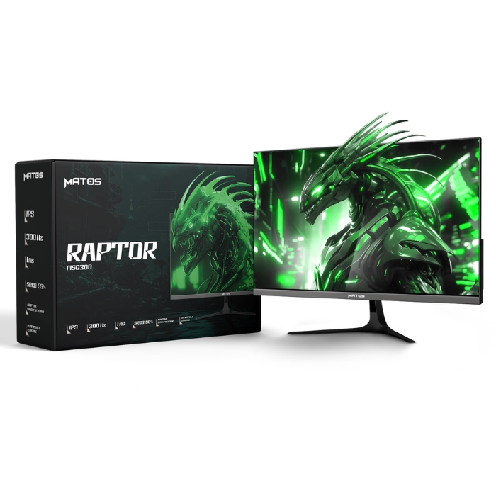 ECRAN GAMING MATOS 24.5" RAPTOR MSG300 300HZ 0.5 Ms IPS