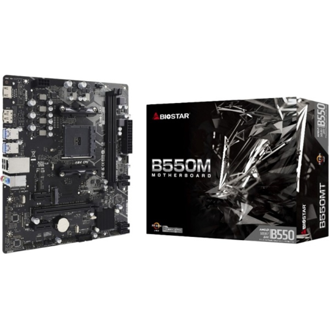 CARTE MERE AMD BIOSTAR B550MT DDR4