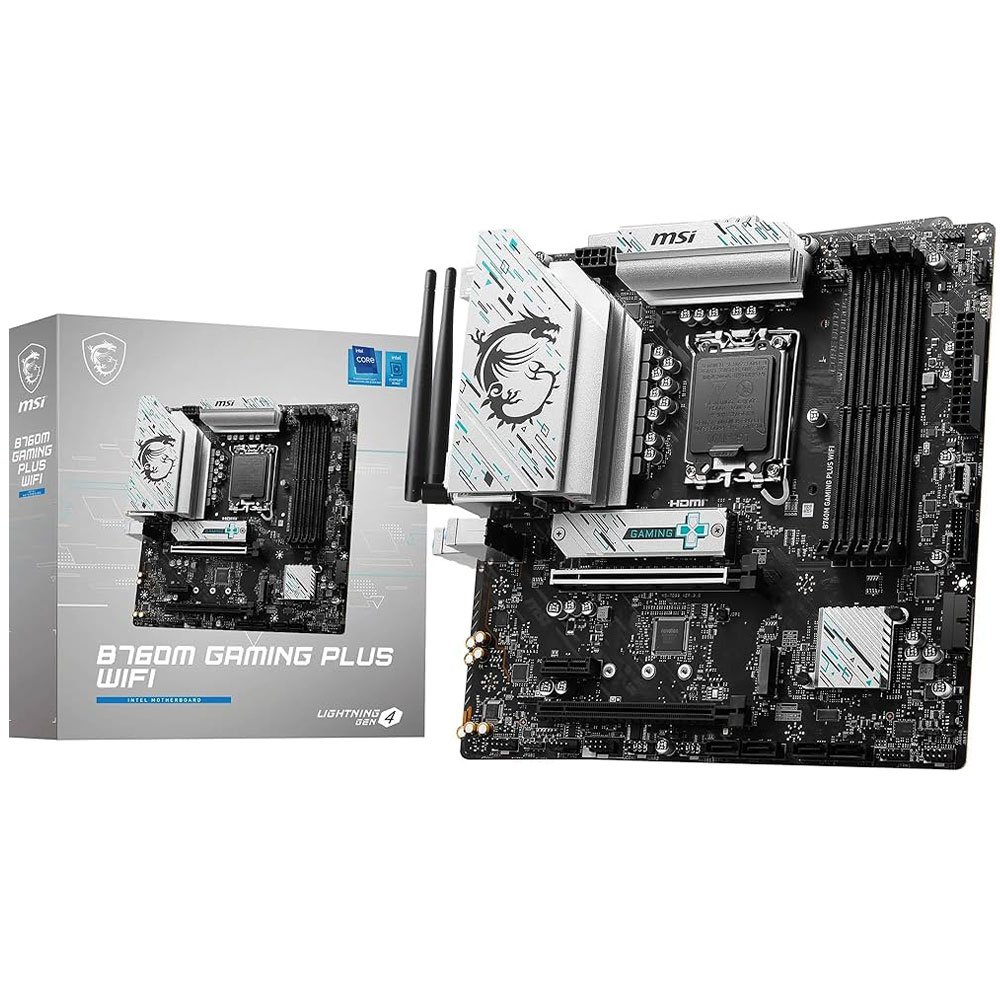 CARTE MERE MSI B760M GAMING PLUS WIFI DDR5