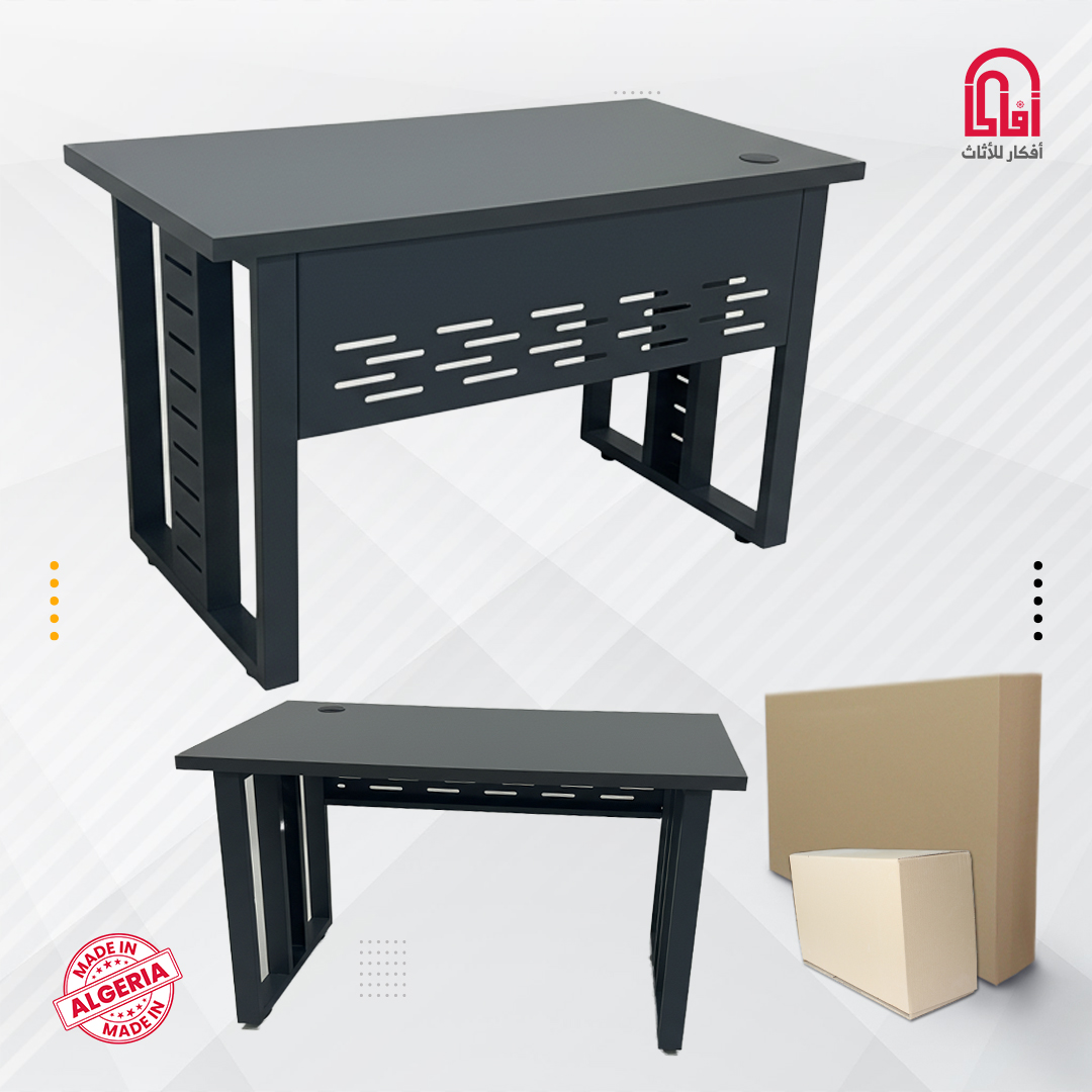 Bureau IRON ML (L120/H75/P60cm)(D-Gris P-Gris Matt)