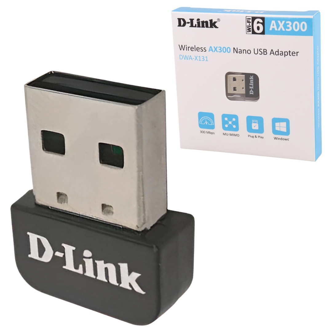 CLE WIFI D-LINK DWA-X131 NANO WIFI 6 AX300