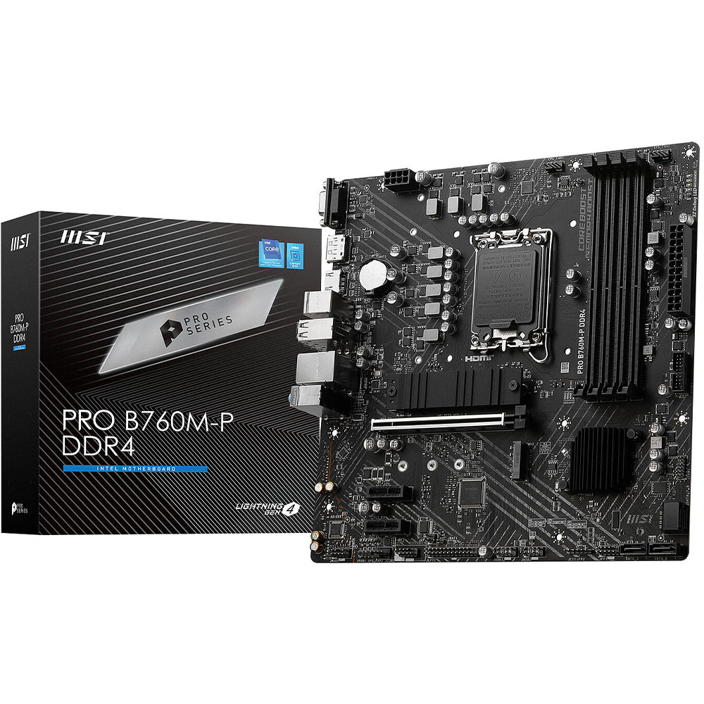 CARTE MERE MSI PRO B760M-P DDR4
