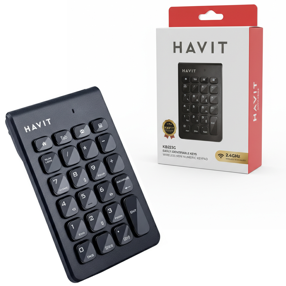 PAVIE NUMIRIQUE SANS FIL KB223G