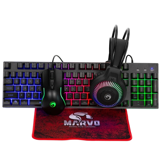 Clavier+Souris+Tapis-Souris MARVO SCORPION CM-310 3IN1