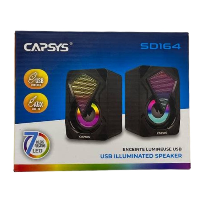 HAUT PARLEUR USB RGB SD164