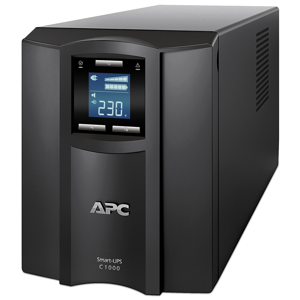 Onduleur APC Smart-UPS SMC line-interactive 230V 1000VA Rack SmartConnect SMC1000I-