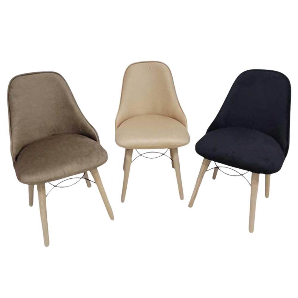 Chaise Capitonné CC-01 Pied Bois Atre