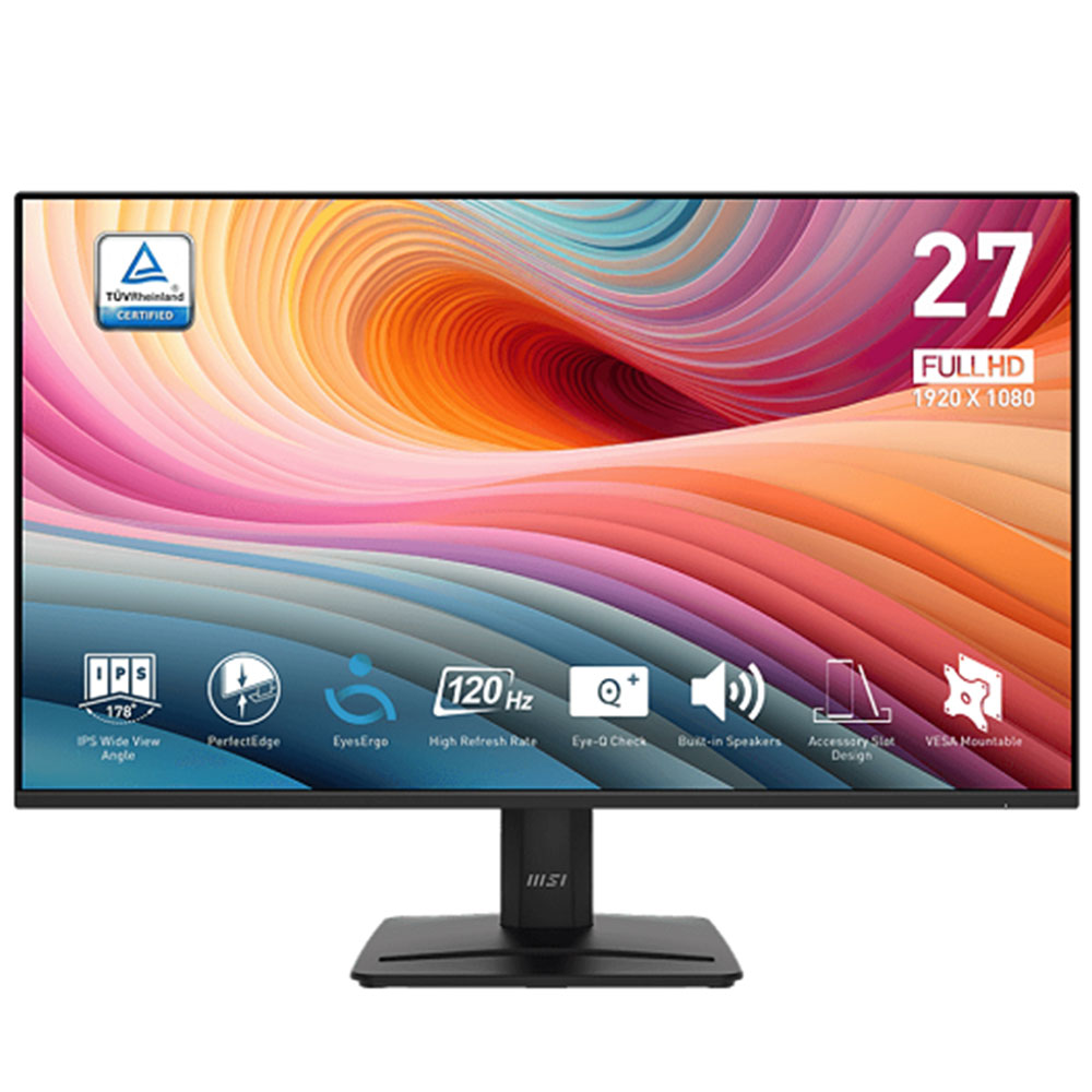 ECRAN MSI PRO MP275 E2 - IPS 120Hz BLACK