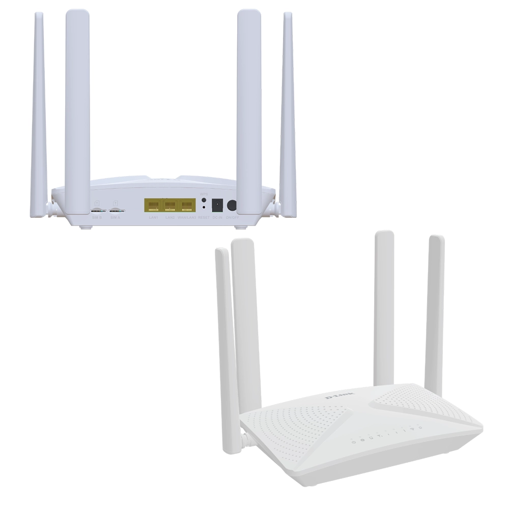 Modem D-link Wireless N300 Dual SIM 4G LTE Router DWR-M922 4 Antenne