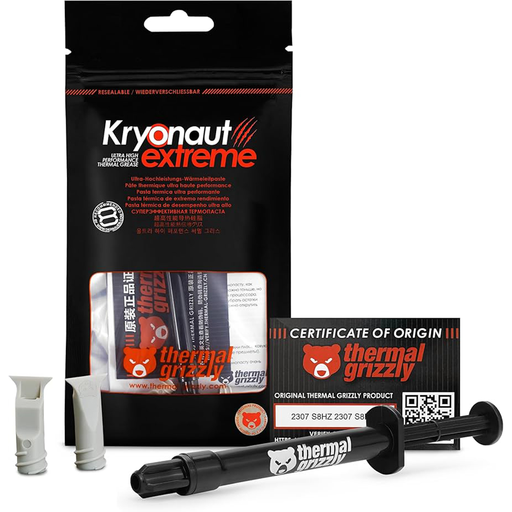 pate thermique ( 2 grammes ) GRIZZLY KRYONAUT EXTREME TG-KE-002-R