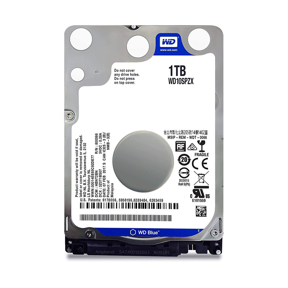 DISQUE DUR 2.5" MICRO PORTABLE 1TB WesternDigital SATA RECYCLE