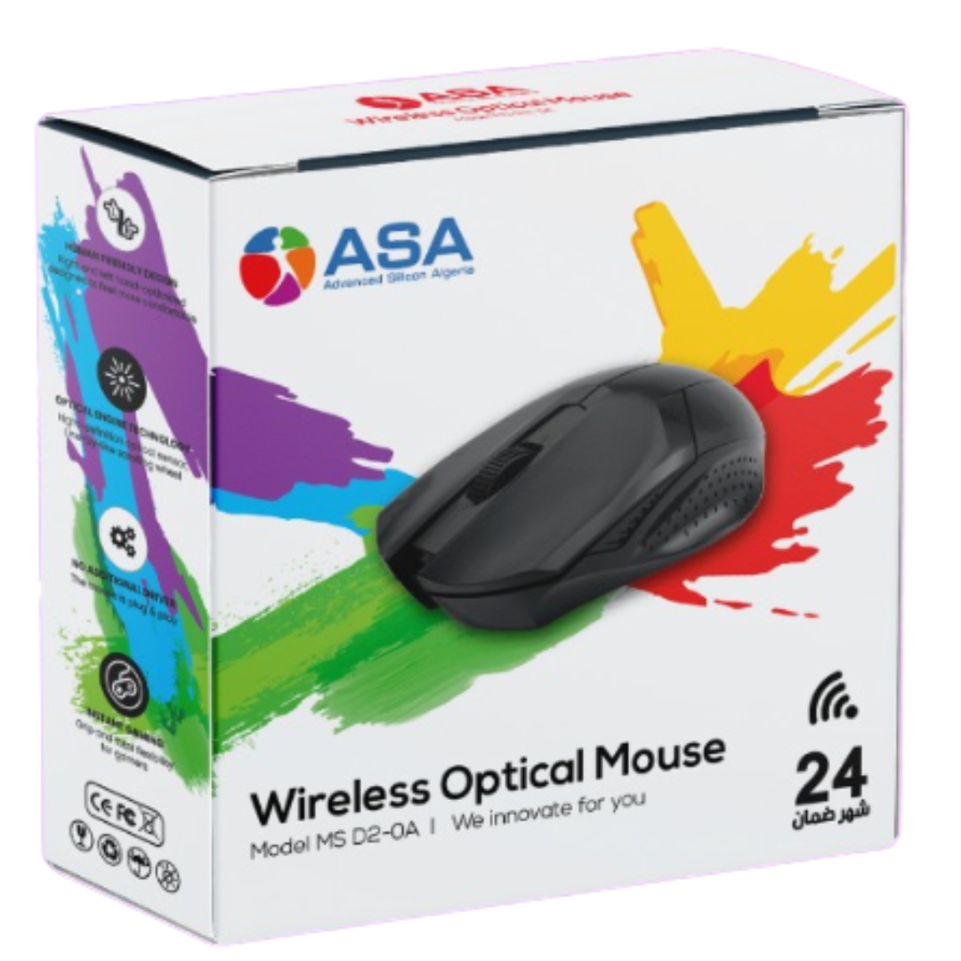 SOURIS SANS FIL ASA MODEL-MSD2-OA