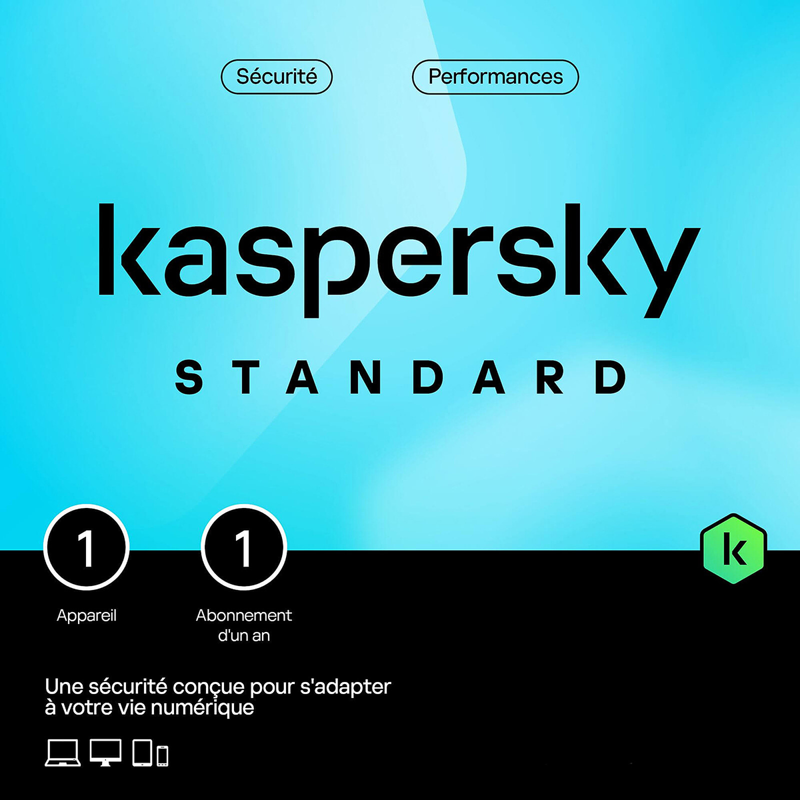 KASPERSKY STANDARD 1POSTES