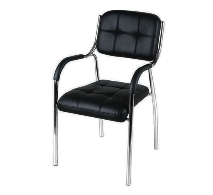 CHAISE K02 B NOIR (2em) (Chaises Visiteurs)