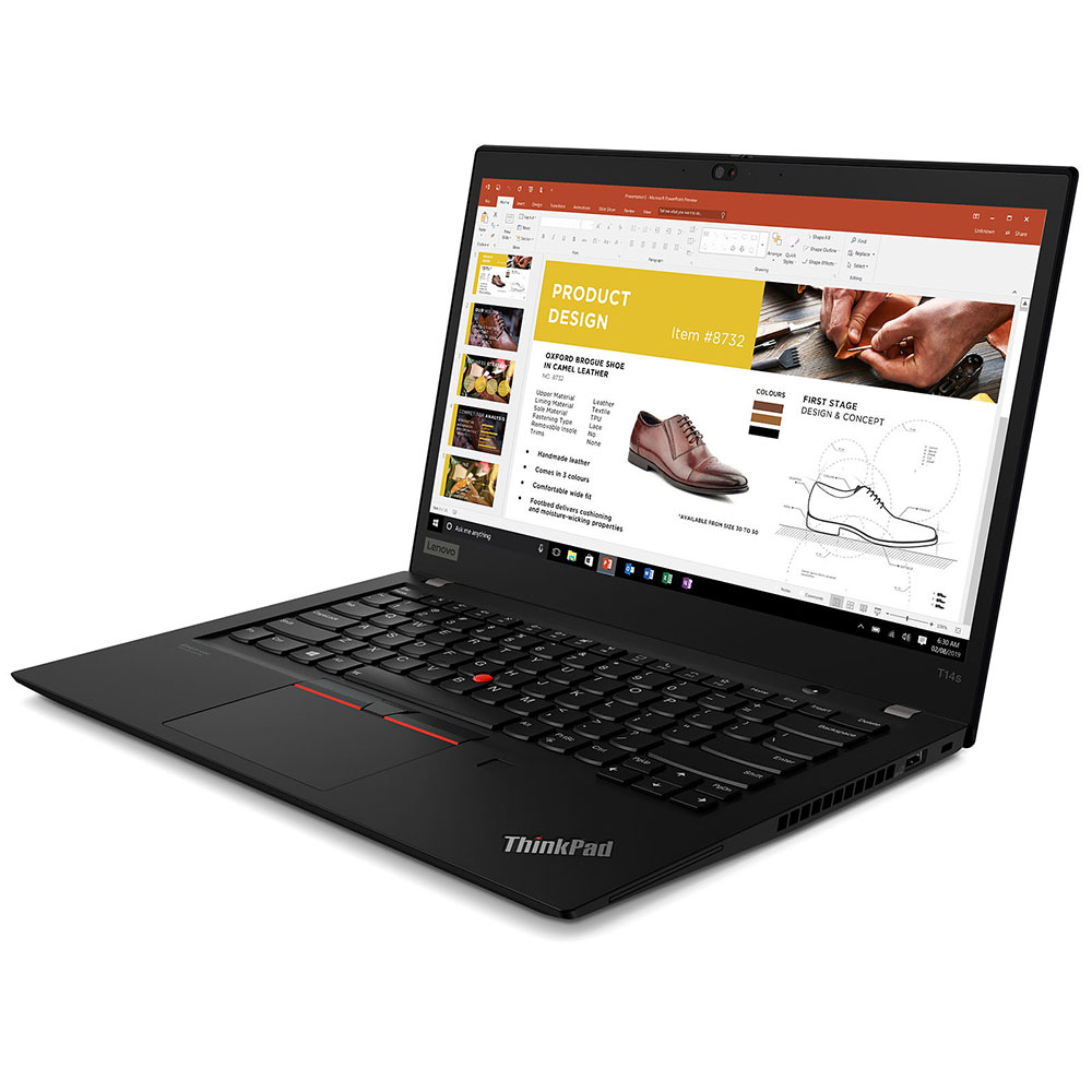 LAPTOP Lenovo Thinkpad T14s Gen 1 Intel Core i5-10310U 1.7GHz 6MB cache 10e Génération 16GB DDR4 3200MHz 256GB SSD Intel UHD Graphics ECRAN Tactile 14" (Grade A Suede 10/10) Chargeur Original