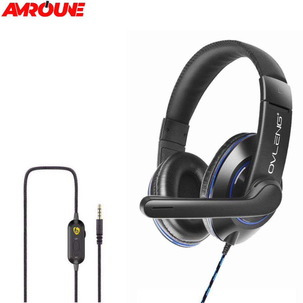 CASQUE GAMING JACK 3.5MM OVLENG P5