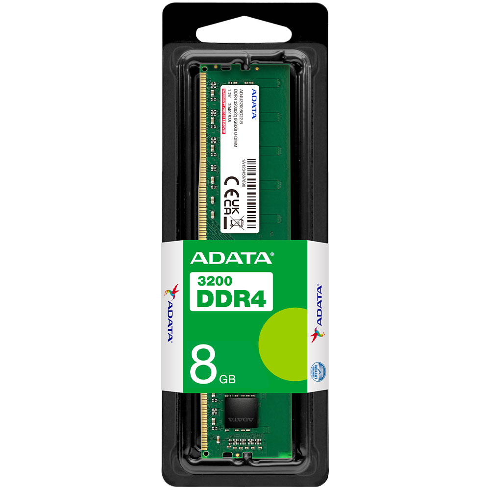 RAM-DDR4 ADATA PREMIER 8GB 3200HZ U-DIMM
