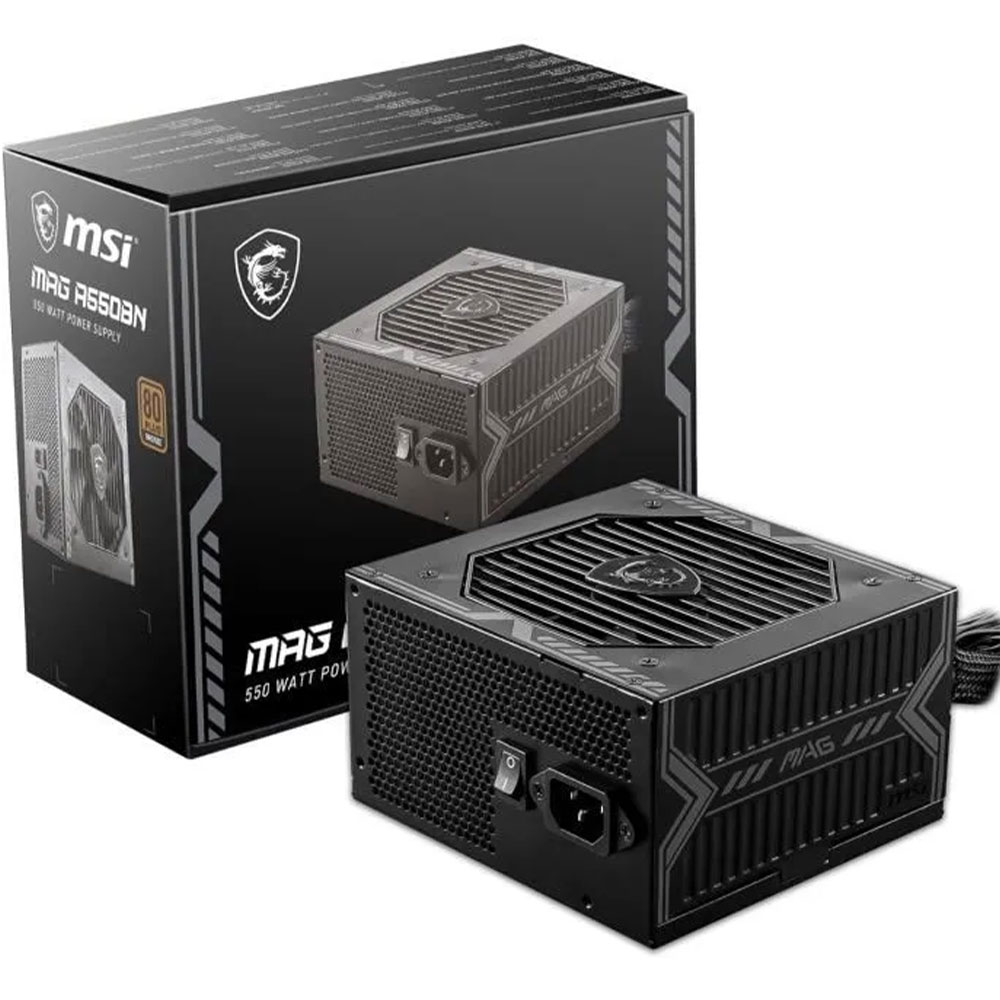ALIMENTATION MSI MAG A550BN 550 WATTS 80 PLUS