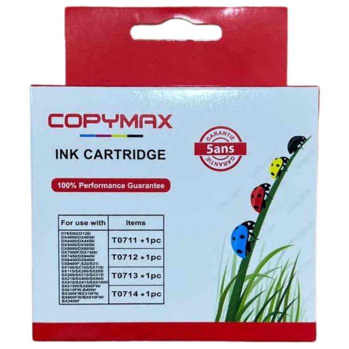 PACK CARTOUCHE EPSON T0711/0712/0713/0714