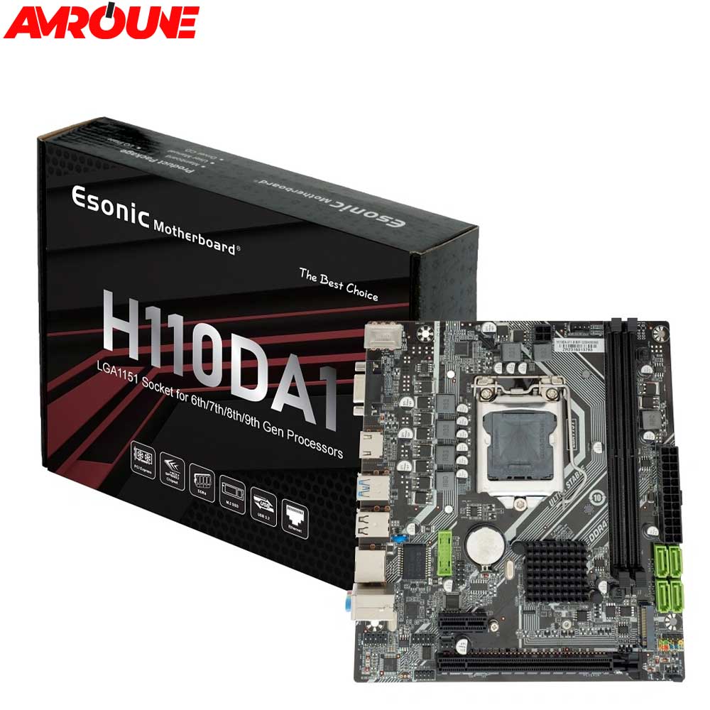 CARTE MERE ESONIC H110MH DDR4 ( suport 6em 7em 8em 9em )