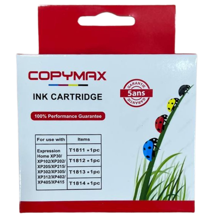 PACK CARTOUCHE EPSON XP-102 T1811/1812/1813/1814