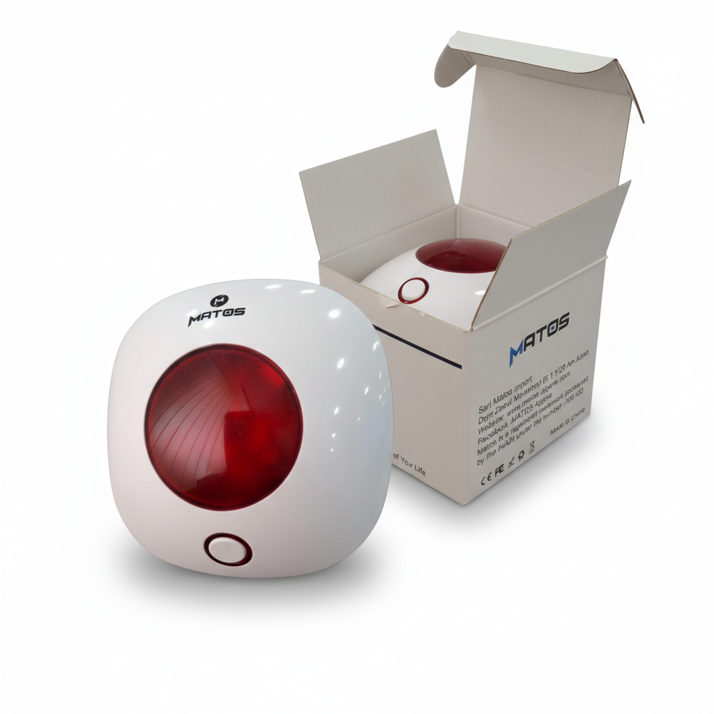 Wireless Strobe Siren -MATOS MAWS2 SMART ALARM SYS