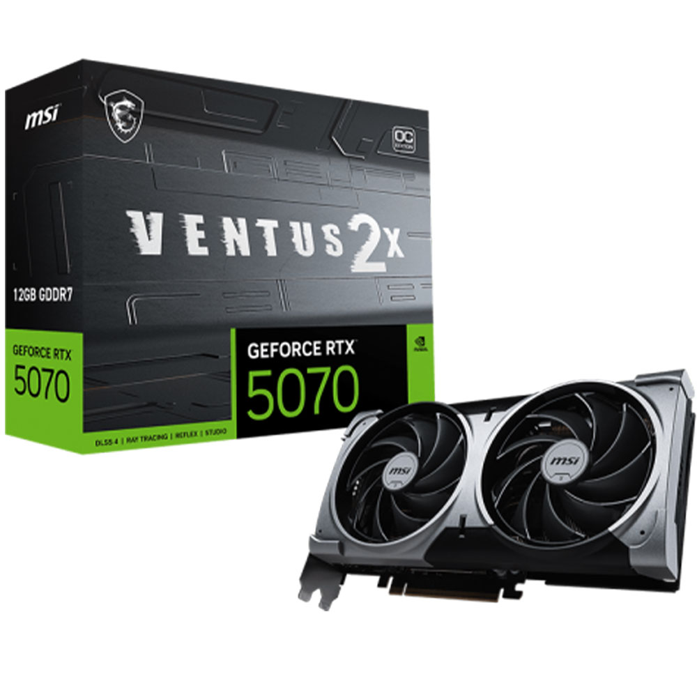 CARTE GRAPHIQUE MSI RTX 5070 12G VENTUS 2X OC