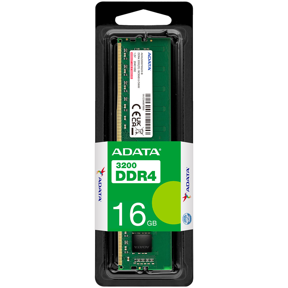 RAM-DDR4 ADATA PREMIER 16GB 3200HZ U-DIMM