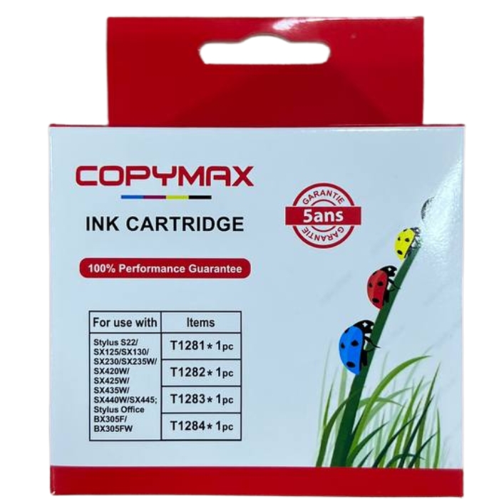 PACK CARTOUCHE EPSON SX125 1281/1282/1283/1284-- IMAX