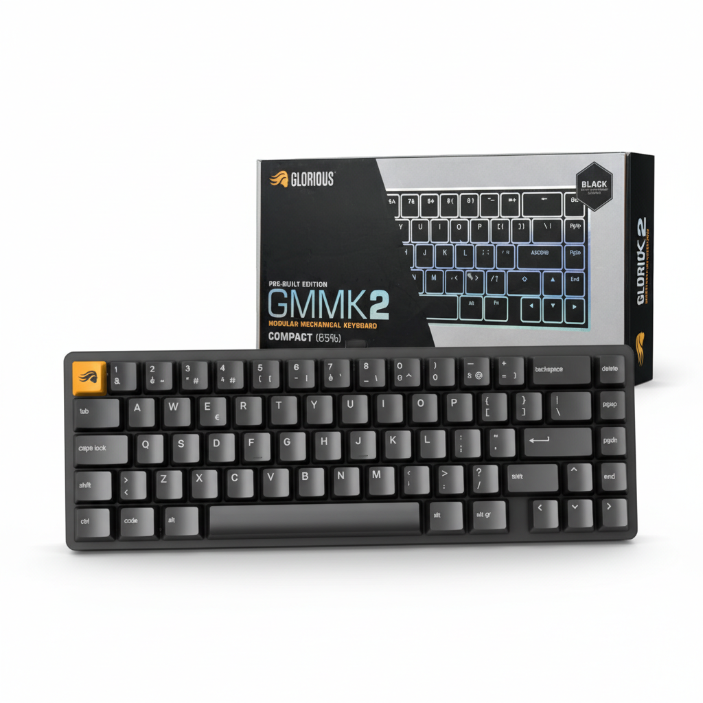 CLAVIER GLORIOUS GMMK V2 65%/ BLACK
