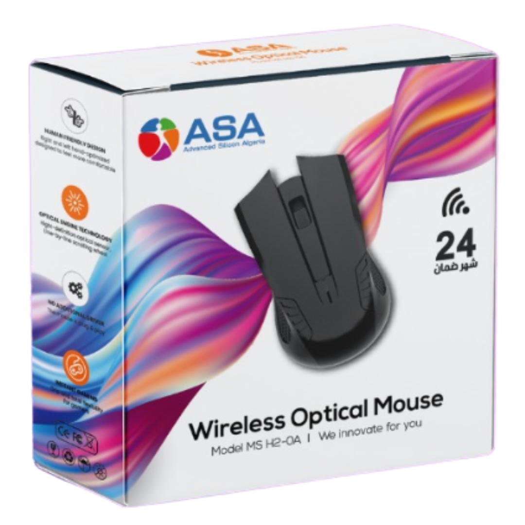 SOURIS SANS FIL ASA MODEL-MS H2-OA