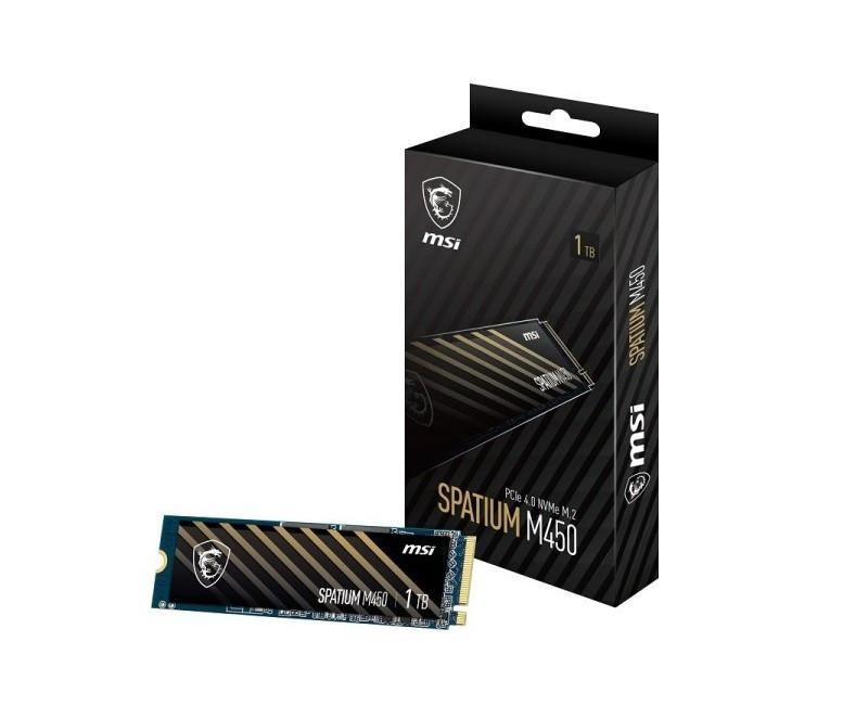 SSD NVME M,2 MSI SPATIUM M450 PRO 1000GB PCIE 4.0 (3300MB / 3000MB)