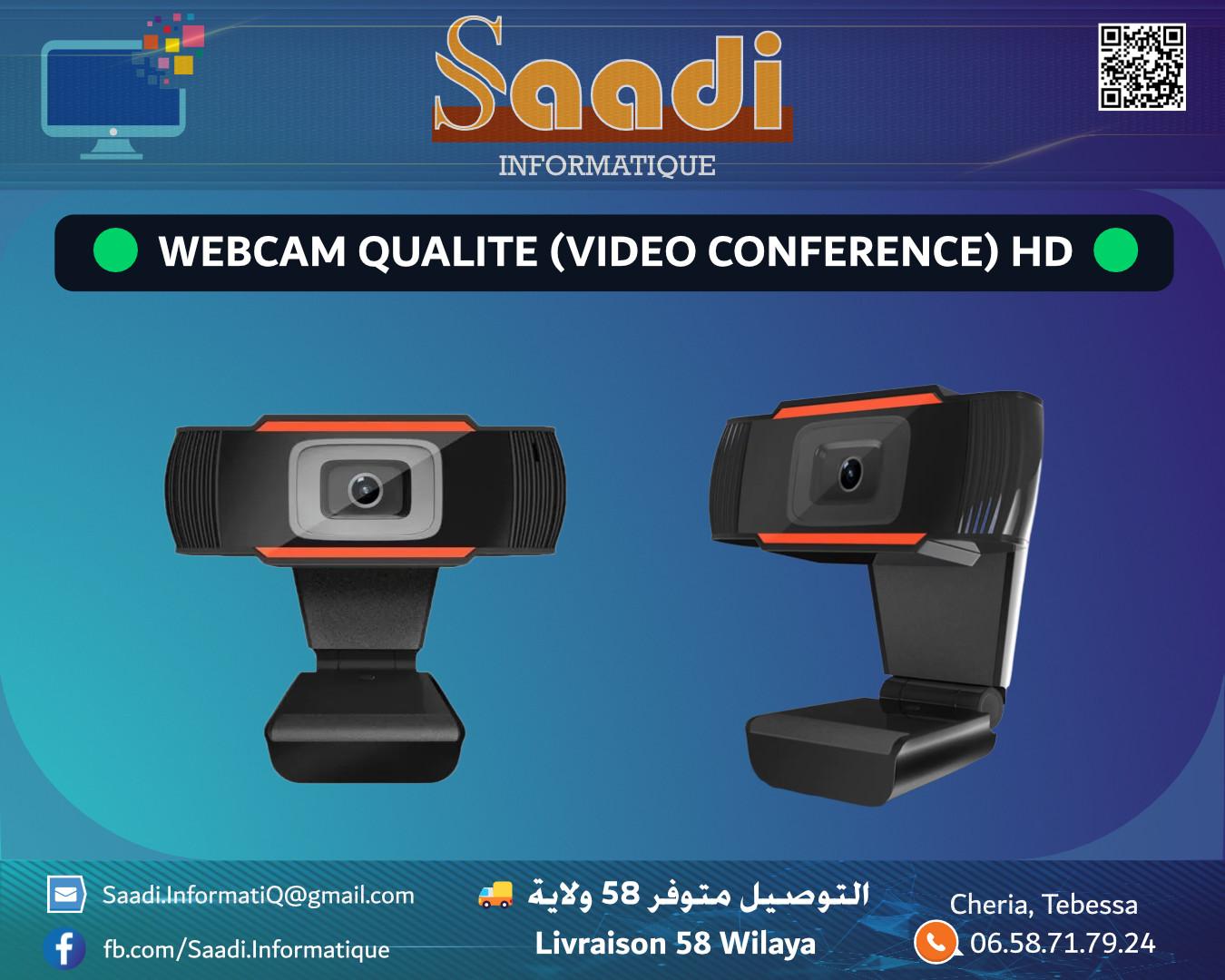 WEBCAM QUALITE (VIDEO CONFERENCE) HD