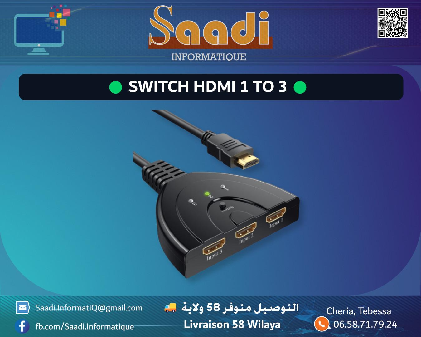 SWITCH HDMI 1 TO 3