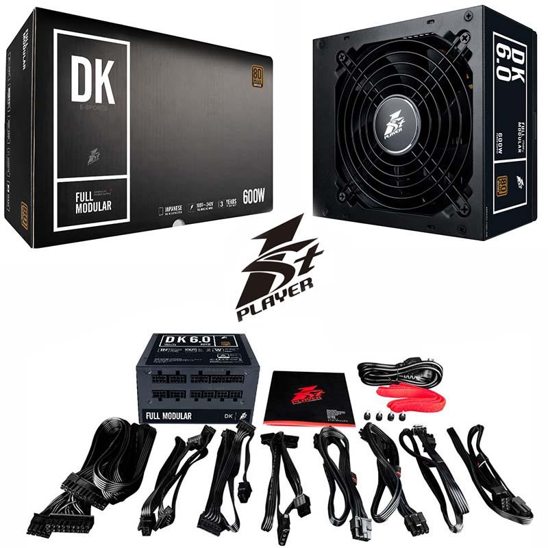 Alimentation First Player DK FULL MODULAR 600W PS-600AX