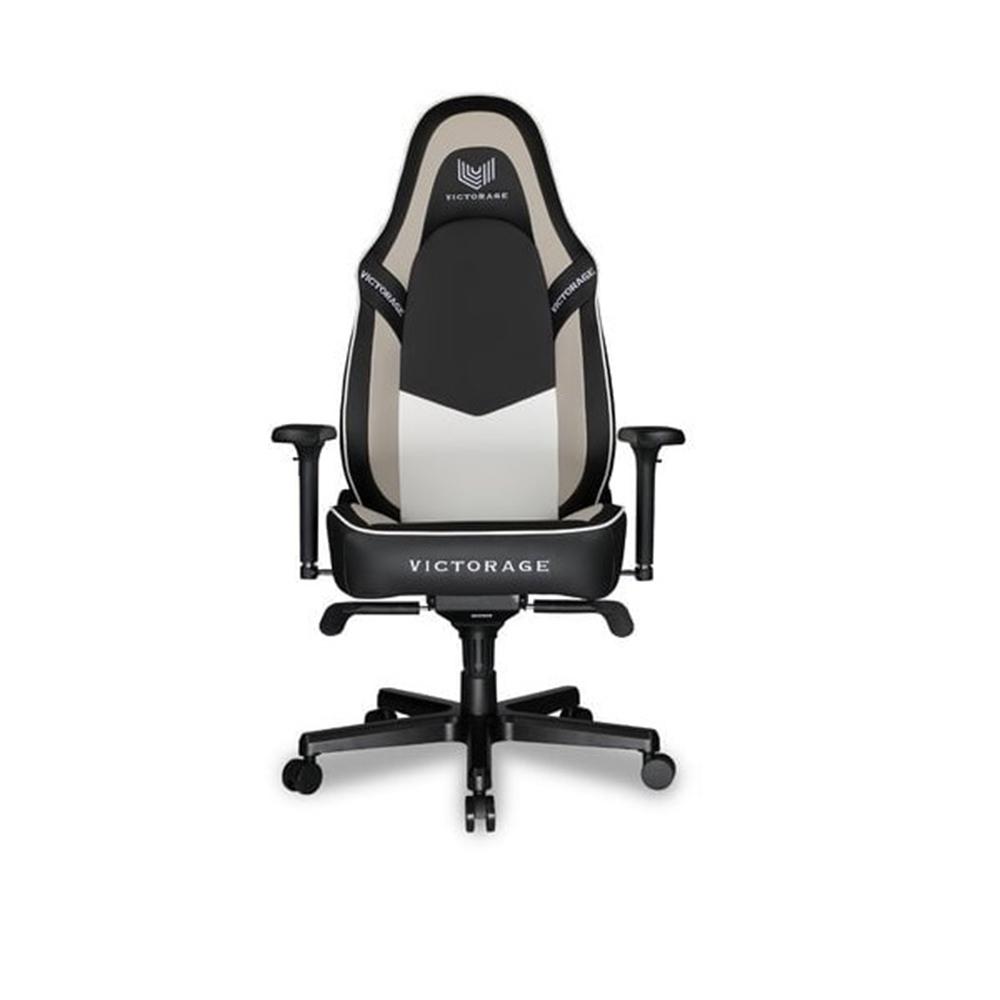 CHAISE GAMING VICTORAGE BLACK/WHITE
