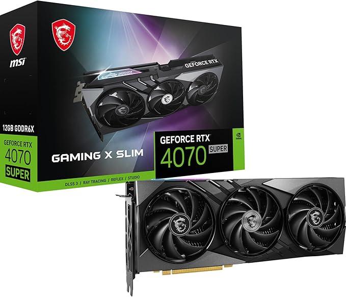 GPU RTX 4070 SUPER 12GB MSI GAMING X SLIM
