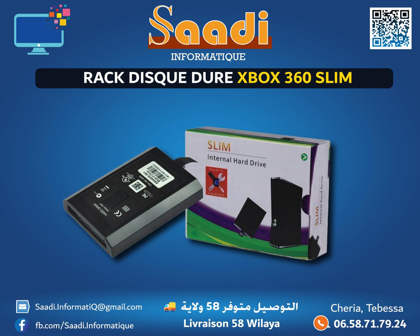 RACK DISQUE DURE XBOX 360 SLIM