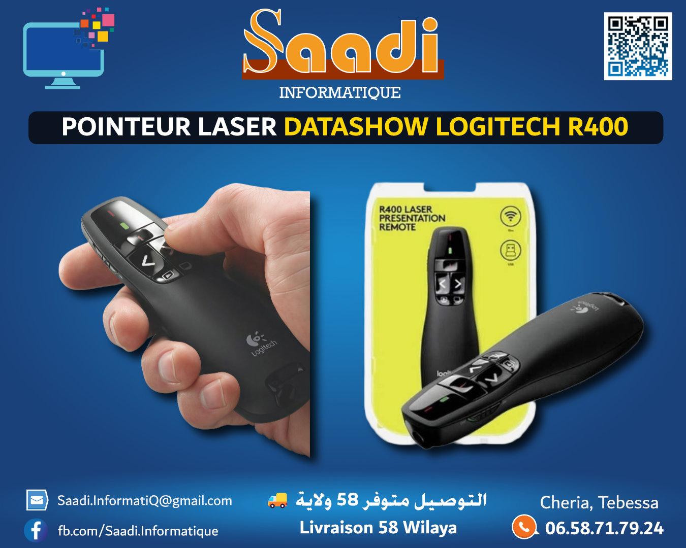 POINTEUR LASER DATASHOW LOGITECH R400