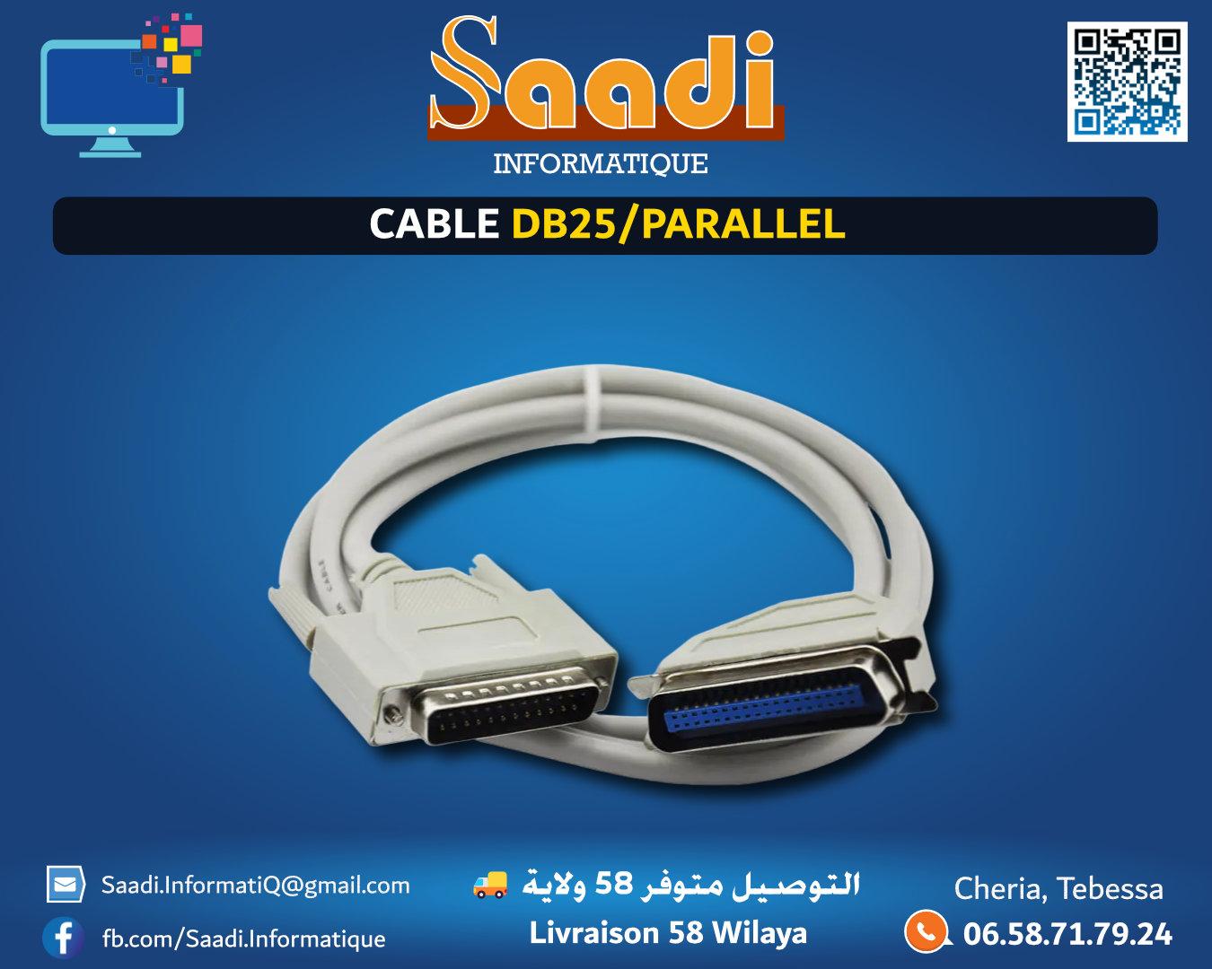 CABLE DB25/PARALLELE